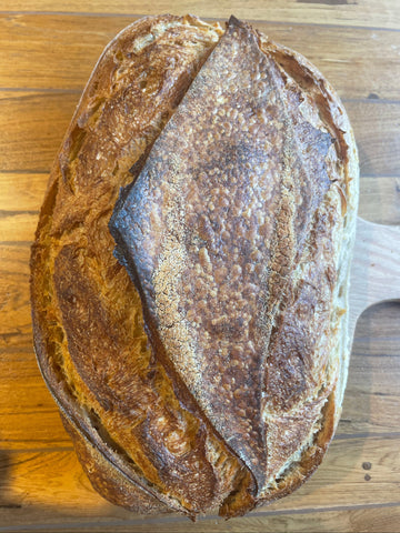 Pane integrale con crusca fermentata